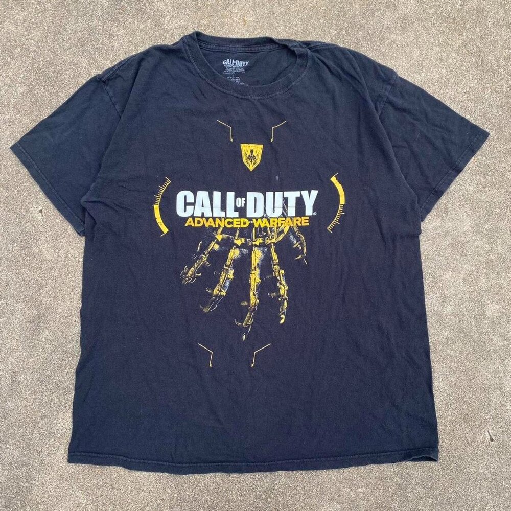 Y2k Call of Duty graphic shirt